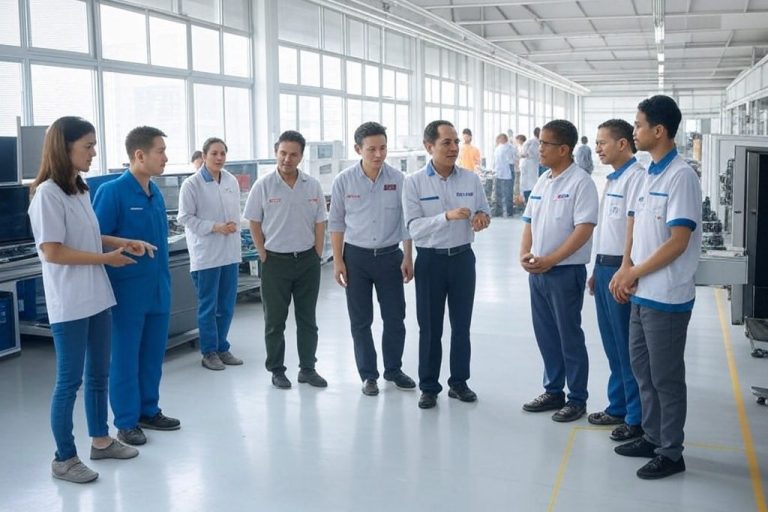Realizamos visitas a fábricas en tu nombre para evaluar la capacidad de producción, verificar el proceso de fabricación y confirmar la confi