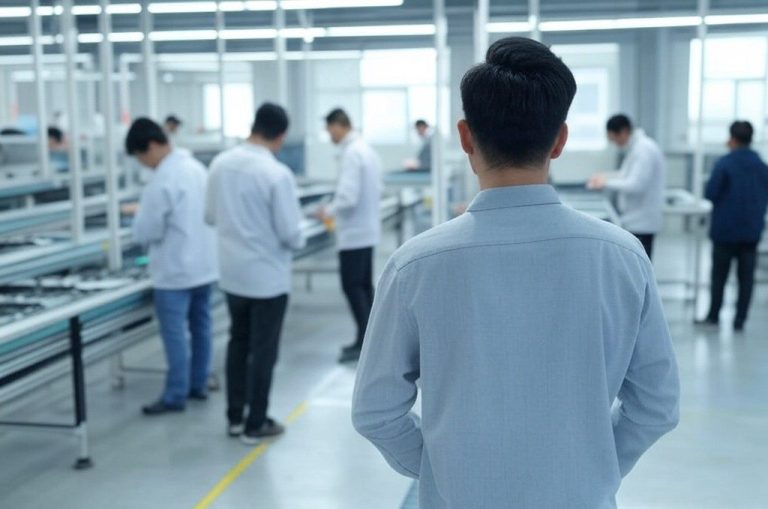 Hacemos seguimiento en fábrica para asegurarnos de que la producción avance correctamente y según lo acordado. Esto evita retrasos, cambios 